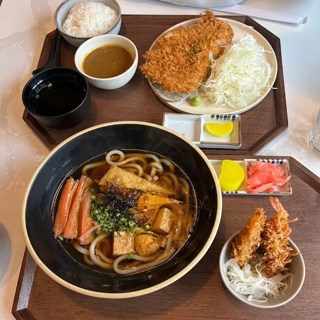 Japanese Katsu set from Katsuya at Pizza Maru & Katsuya, Royal Oak and West Springs, Calgary
